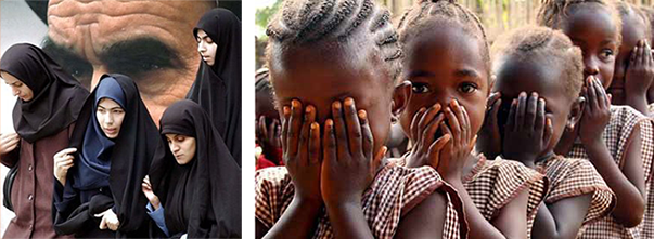 Трудная жизнь мусульманских женщины | Африка учит с детства бороться за права женщин